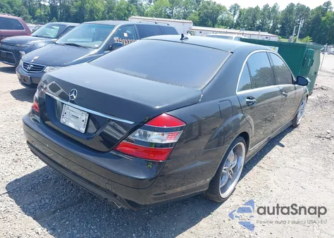 2008 Mercedes-Benz S 550 из США, поврежденный, VIN WDDNG71X18A198394